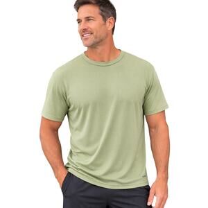 Layers XL cool max alta light green breathable wicking short sleeve minimalist